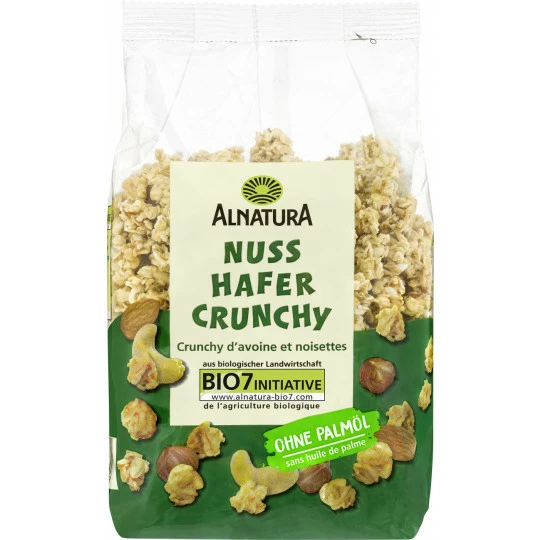 Alnatura Bio Nuss Hafer Crunchy 375G 1 Alnatura Bio Nuss Hafer Crunchy 375G