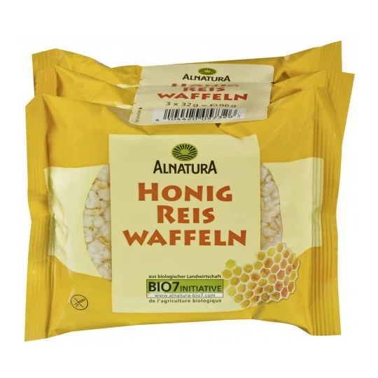 Alnatura Bio Honig Reis Waffeln 3ST 96G 1 Alnatura Bio Honig Reis Waffeln 3ST 96G