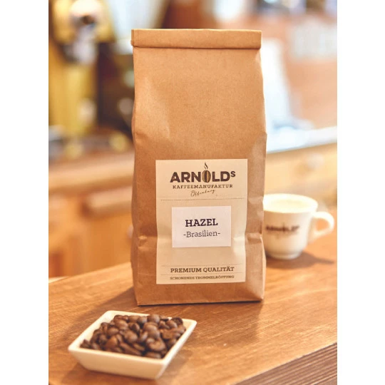 Arnolds Kaffeemanufaktur Hazel Brasilien 1KG 1 Arnolds Kaffeemanufaktur Hazel Brasilien 1KG