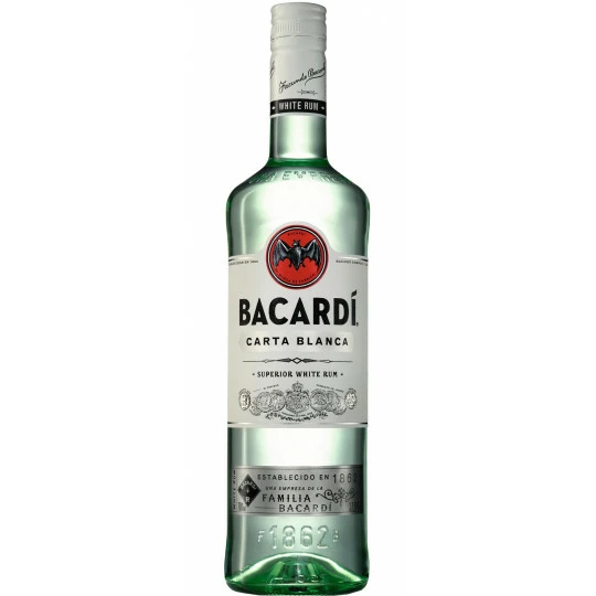 BACARDÍ Rum Carta Blanca 0,7L 1 BACARDÍ Rum Carta Blanca 0,7L