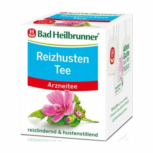 Bad Heilbrunner Reizhusten Tee 8ST 14,4G -Meßmer Ladenverkäufe badhreizzhustentee