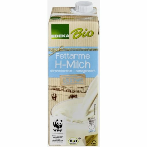 EDEKA Bio Fettarme H-Milch 1,5% 1L 10 EDEKA Bio Fettarme H-Milch 1,5% 1L -Meßmer Ladenverkäufe bio edeka hmilch fettarm 15 1l