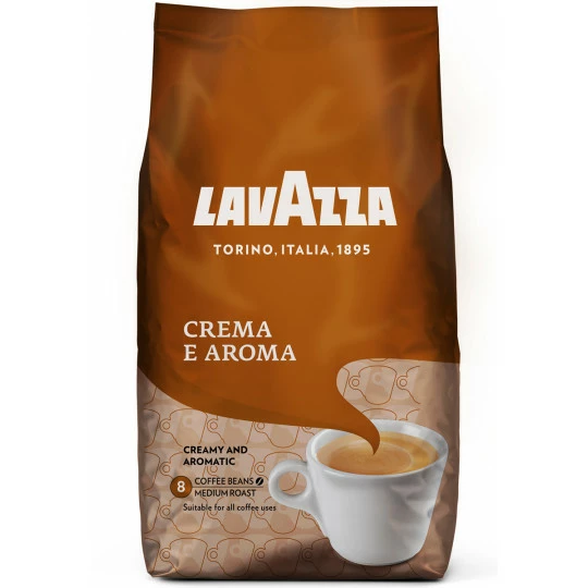 LAVAZZA Crema E Aroma Bohnen 1KG 1 LAVAZZA Crema E Aroma Bohnen 1KG