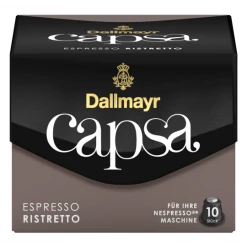 Dallmayr Capsa Espresso Ristretto Intensität 10 Kaffeekapseln 10ST 56G