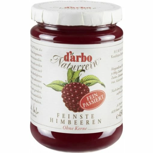 Darbo Konfitüre Naturrein Feinste Himbeeren Ohne Kerne 450G 3 Darbo Konfitüre Naturrein Feinste Himbeeren Ohne Kerne 450G -Meßmer Ladenverkäufe darbo konfitre naturrein himbeer