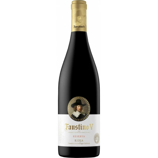 Faustino V Rioja Tinto Reserva 0,75L 1 Faustino V Rioja Tinto Reserva 0,75L
