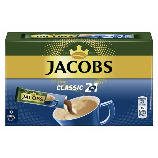 Jacobs Classic 2in1 Sticks 10x 14G 1 Jacobs Classic 2in1 Sticks 10x 14G
