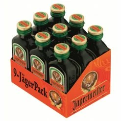 Jägermeister Kräuterlikör Partypackung 9ST 180ML