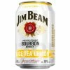 Jim Beam Bourbon Whiskey & Ice Tea Lemon 0,33L