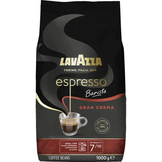 LAVAZZA Espresso Barista Gran Crema Ganze Bohne 1KG 1 LAVAZZA Espresso Barista Gran Crema Ganze Bohne 1KG