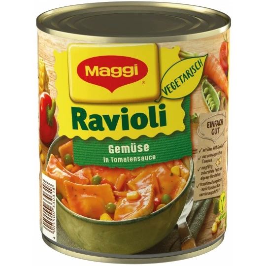 Maggi Ravioli Gemüse 800G 1 Maggi Ravioli Gemüse 800G