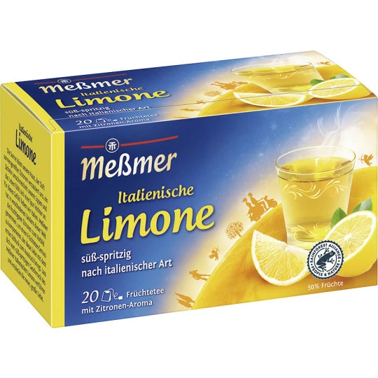 Meßmer Italienische Limone 20ST 50G 1 Meßmer Italienische Limone 20ST 50G