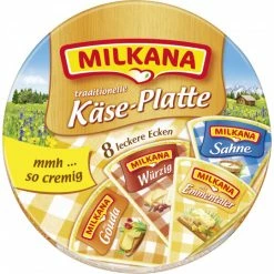 Milkana Käseplatte 8ST 200G
