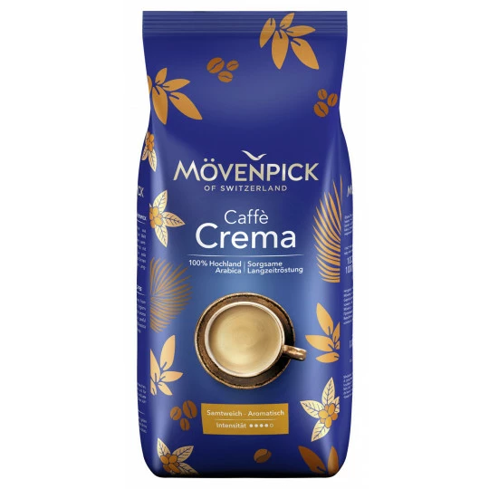 Mövenpick Café Crema Bohnen 1KG 1 Mövenpick Café Crema Bohnen 1KG