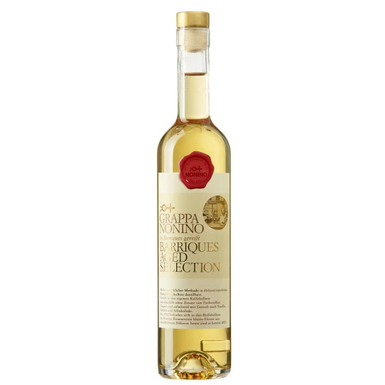 Nonino Grappa Aged Selection Barrique 41% 0,5L 1 Nonino Grappa Aged Selection Barrique 41% 0,5L