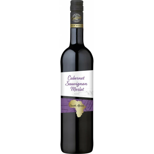 OverSeas Cabernet Sauvignon Merlot Süss 0,75L 1 OverSeas Cabernet Sauvignon Merlot Süss 0,75L