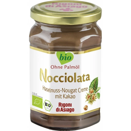 Rigoni Di Asiago Bio Nocciolata Nuss-Nougat-Aufstrich 270G 1 Rigoni Di Asiago Bio Nocciolata Nuss-Nougat-Aufstrich 270G