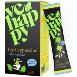 Vehappy Typ Cappuccino Hafer Gesüßt 8ST 128G