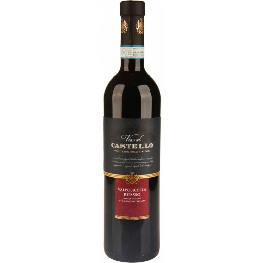 Via Al Castello Valpolicella Ripasso DOC 0,75L 1 Via Al Castello Valpolicella Ripasso DOC 0,75L
